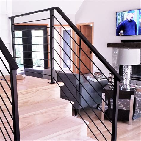 metal railing for inside house|steel railings for indoor stairs.